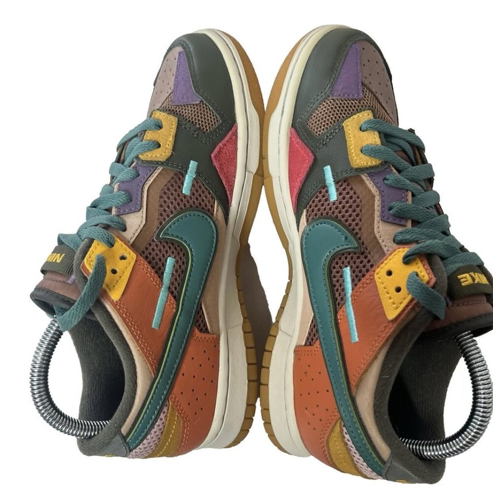 Nike Dunk Low Scrap Men's 6.5 / Womens 8.0 Trainers - Picture 7 of 10